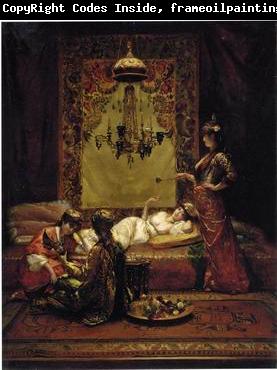 unknow artist Arab or Arabic people and life. Orientalism oil paintings 567